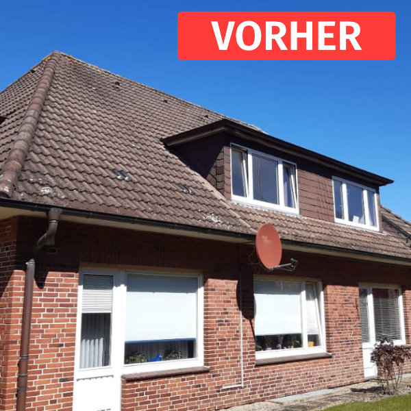 Dach vor der Dachbeschichtung Straubing